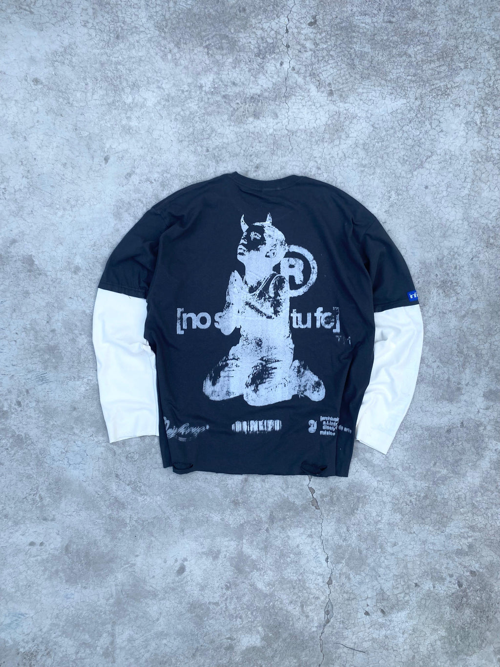 [nø sūeltes tū fe] long-sleeve-gris
