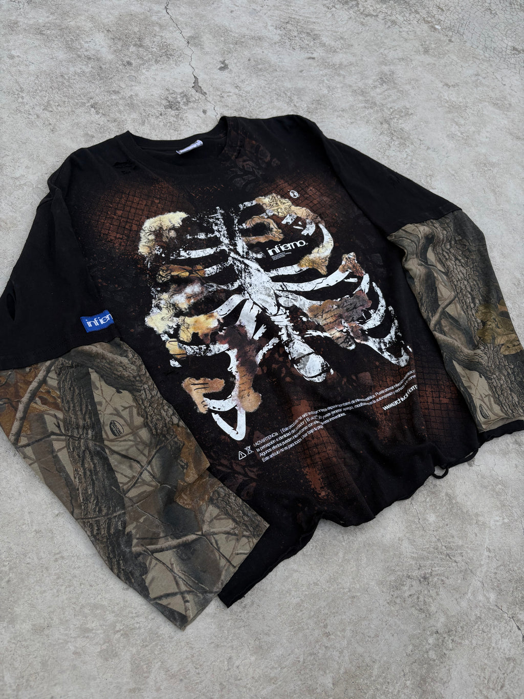 long sleeve [skēlēton]